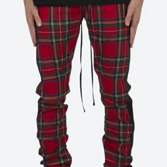 mnml plaid pants